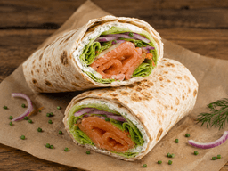 Wrap saumon fumé