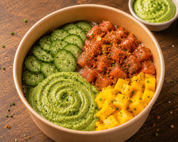 Pokebowl saumon